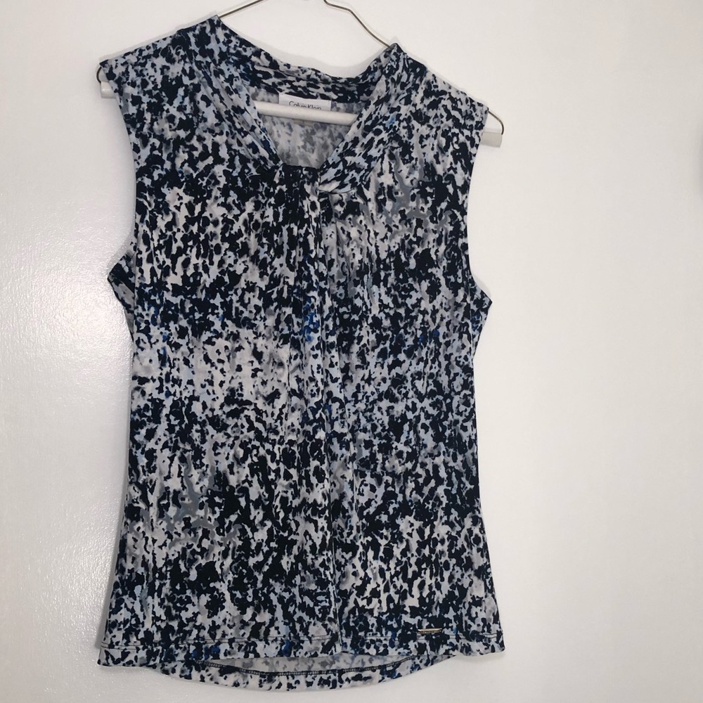 Calvin Klein sleeveless blouse